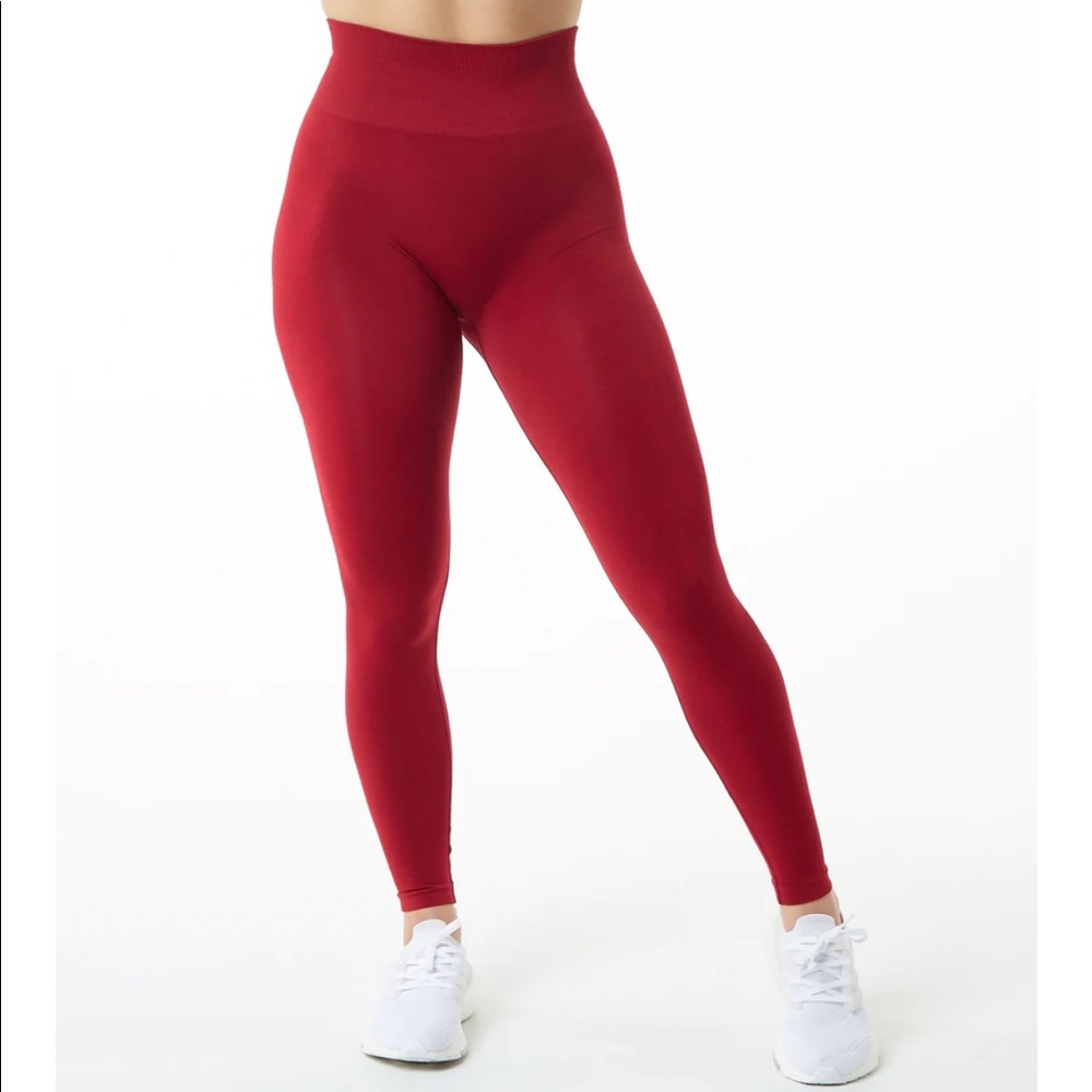 Alphalete Amplify leggings scarlet